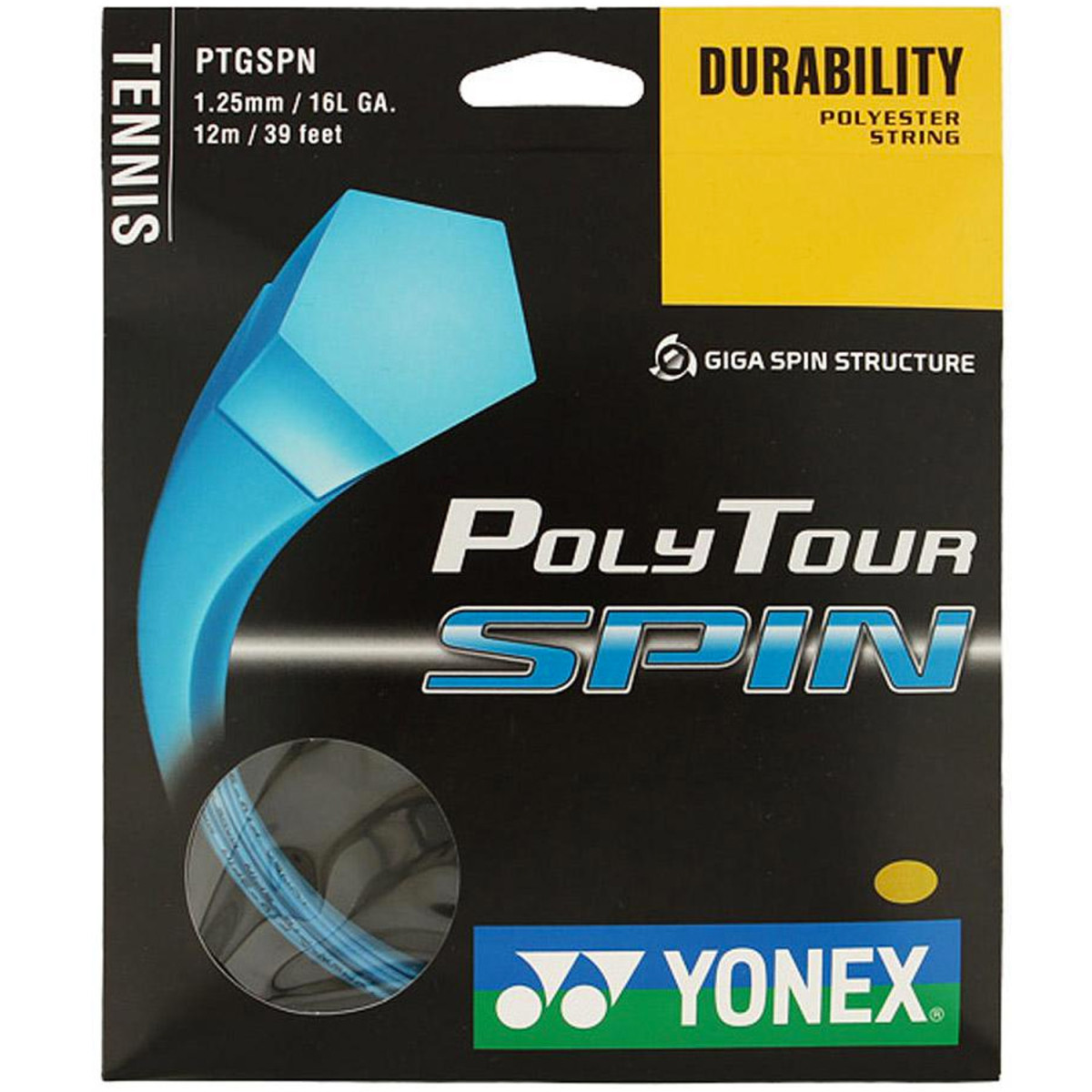 Yonex Poly Tour Spin 1.25 12m