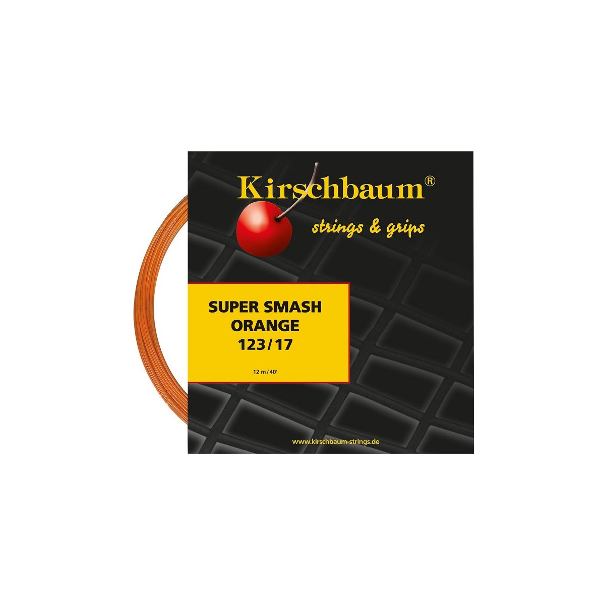Kirschbaum SuperSmash Orange 12m