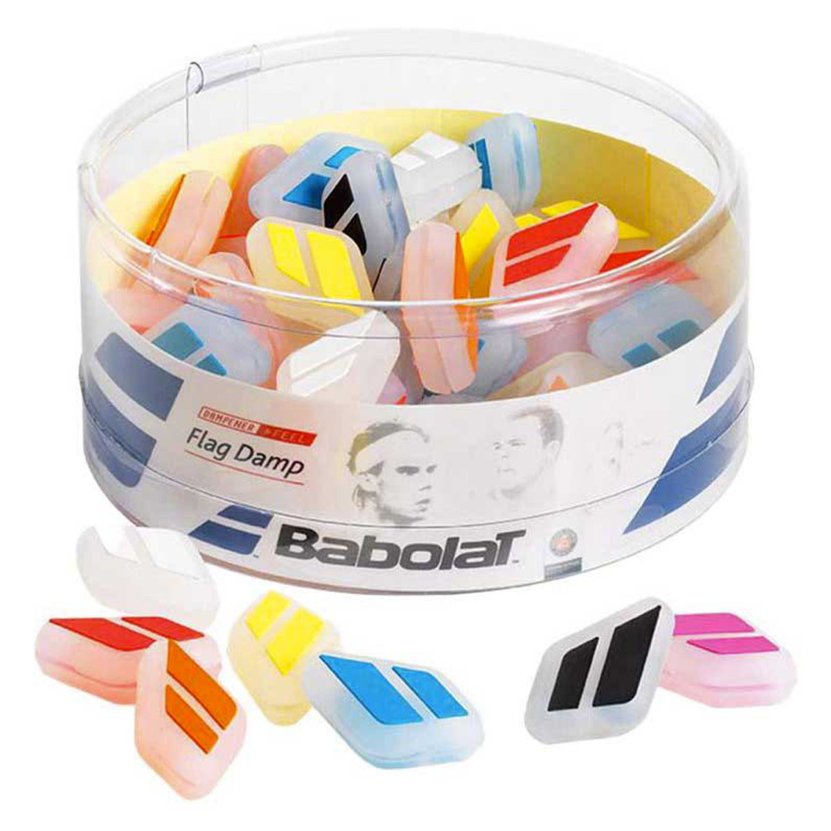 Box 50 Babolat Flag Damp