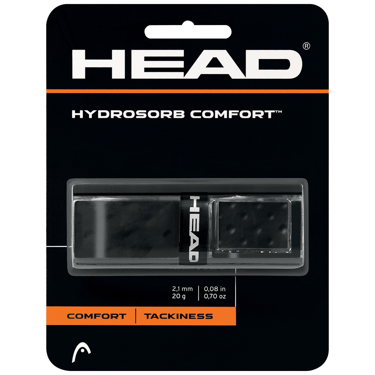 Head Basisgrip Hydrosorb Comfort Black