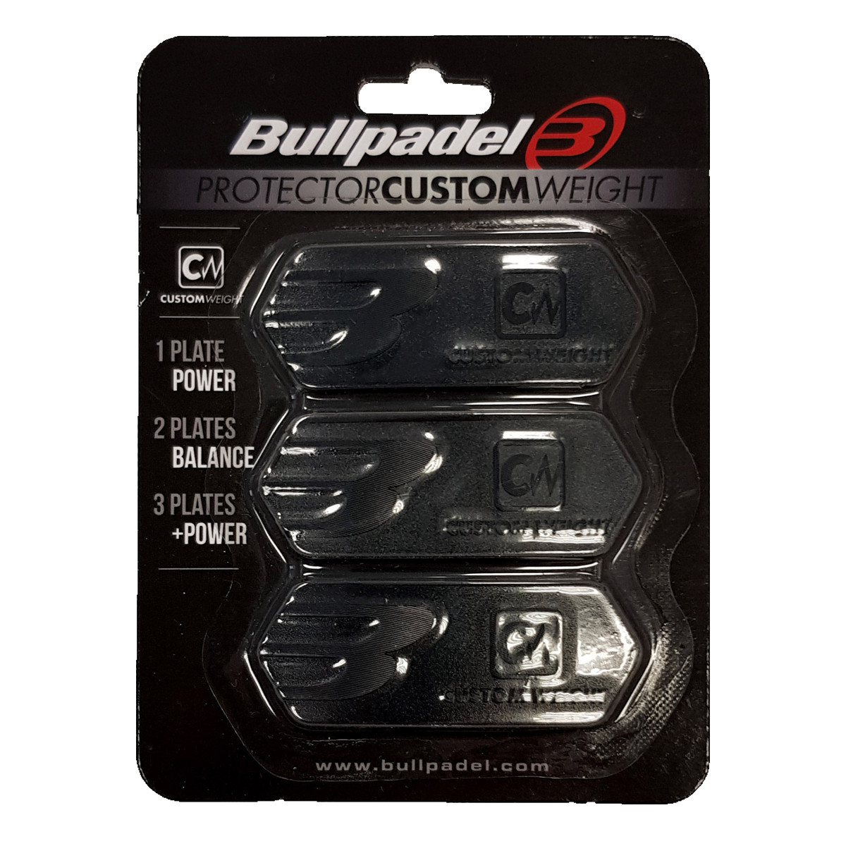 Bullpadel Custom Weight Protecteur Noir