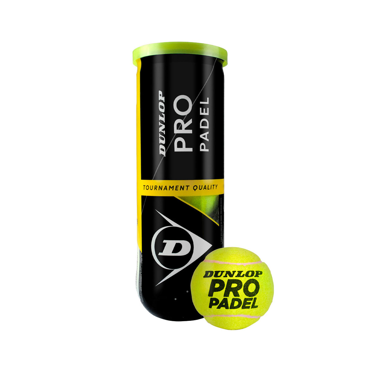 Dunlop Team Padel 3 stuks geel