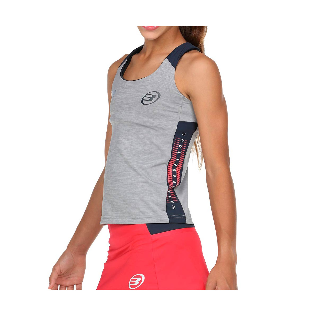 Bullpadel Junior Ravolta Red tank top