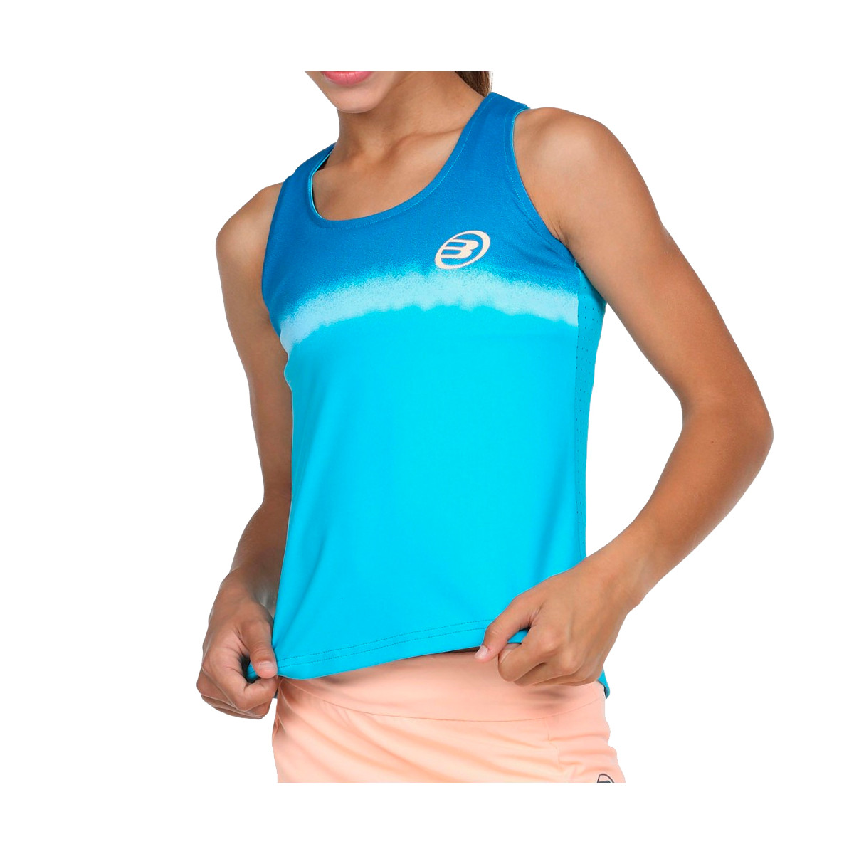 Bullpadel Junior Eguz Blauw tank top