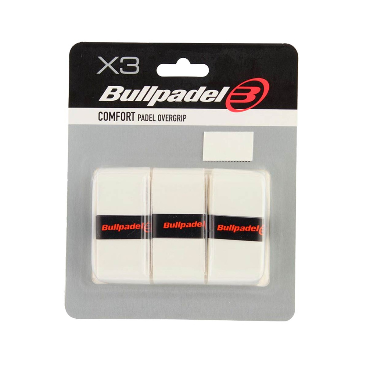Bullpadel Comfort Wit x 3 overgrips