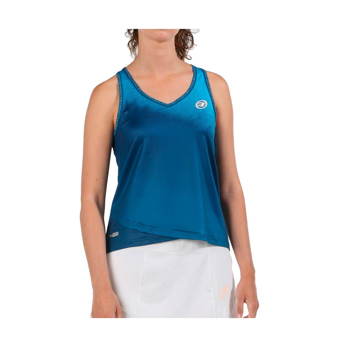 Bullpadel Rufran Red tank top