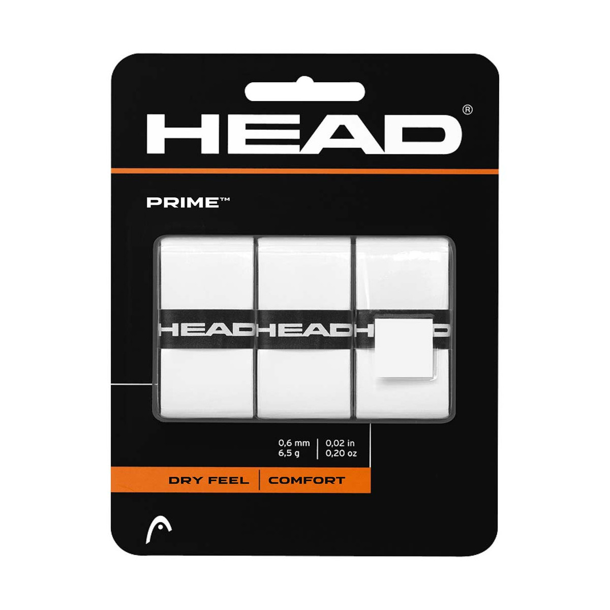 Head Overgrip Prime x 3 White