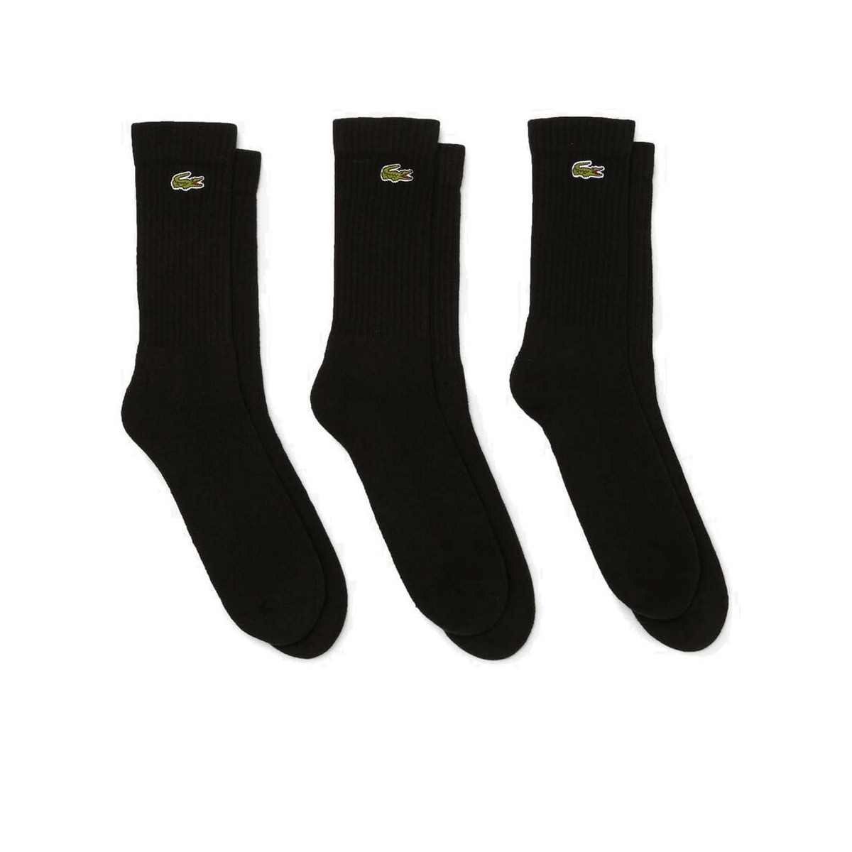 Lacoste Sport White sokken x 3