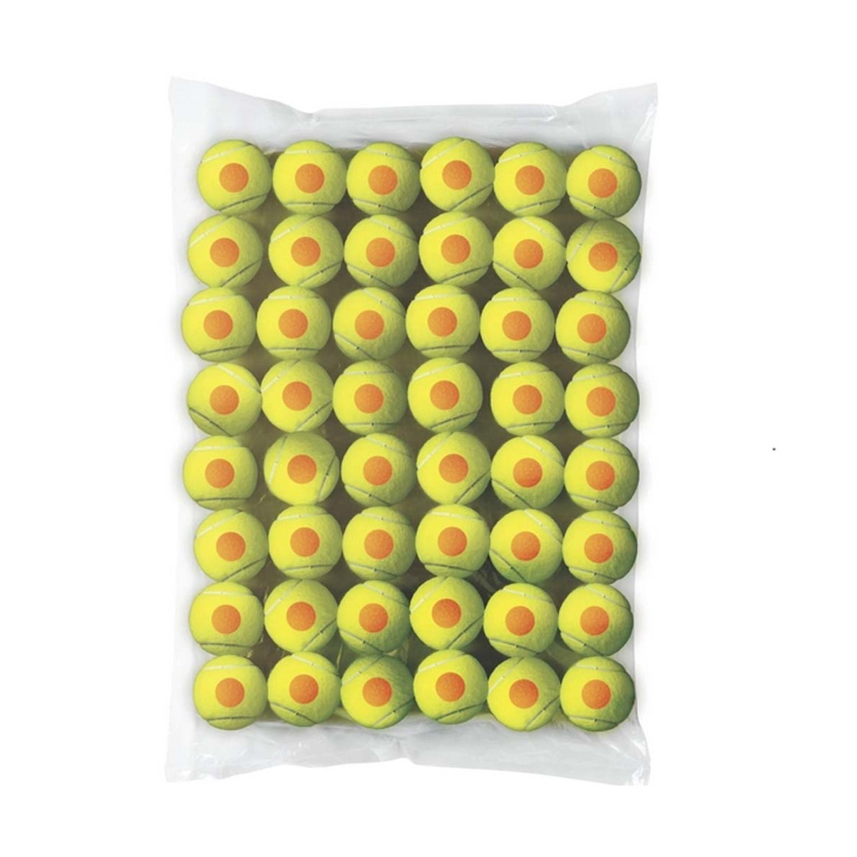 Zakje met 3 Wilson Les Minions Stage 2 oranje ballen