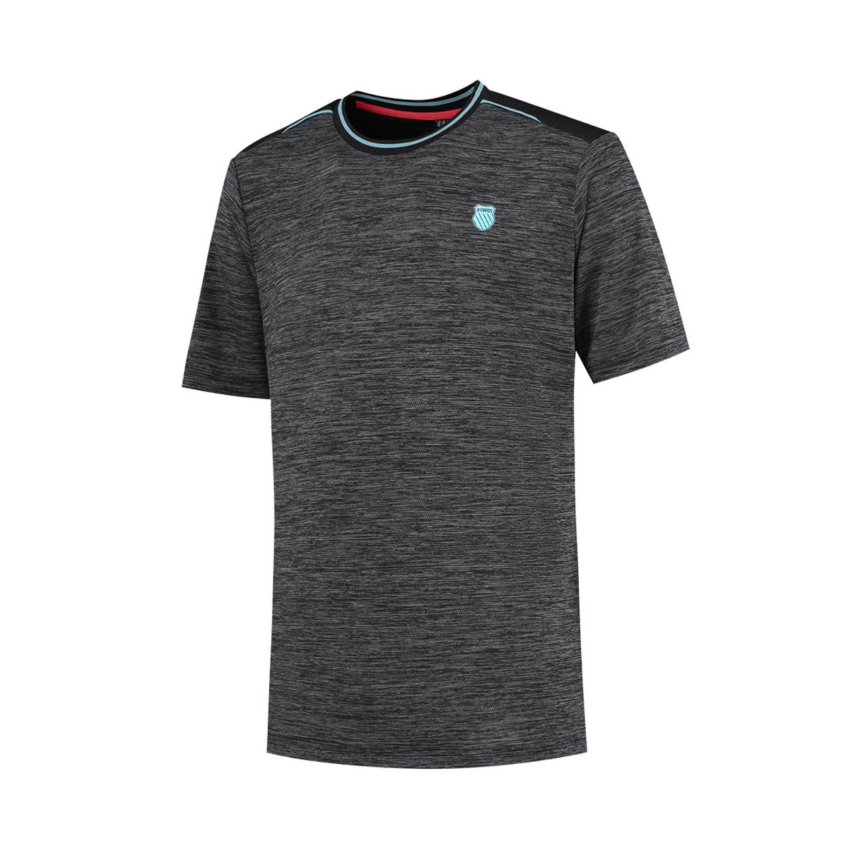 K-Swiss HypercourtTee Melange Zwart T-shirt