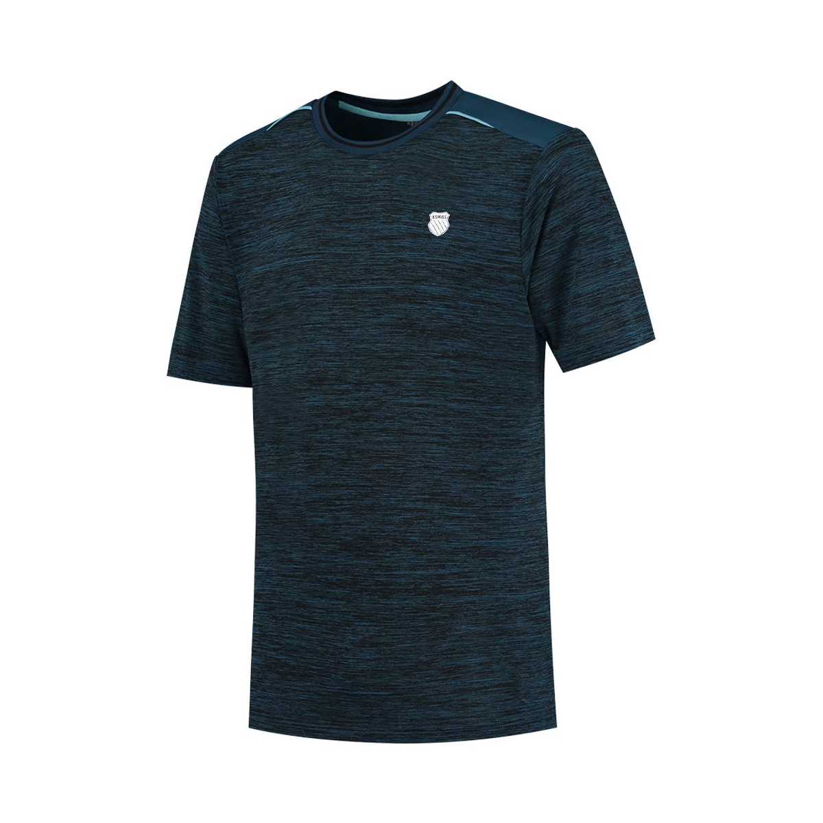 K-Swiss HypercourtTee Melange Blauw T-shirt