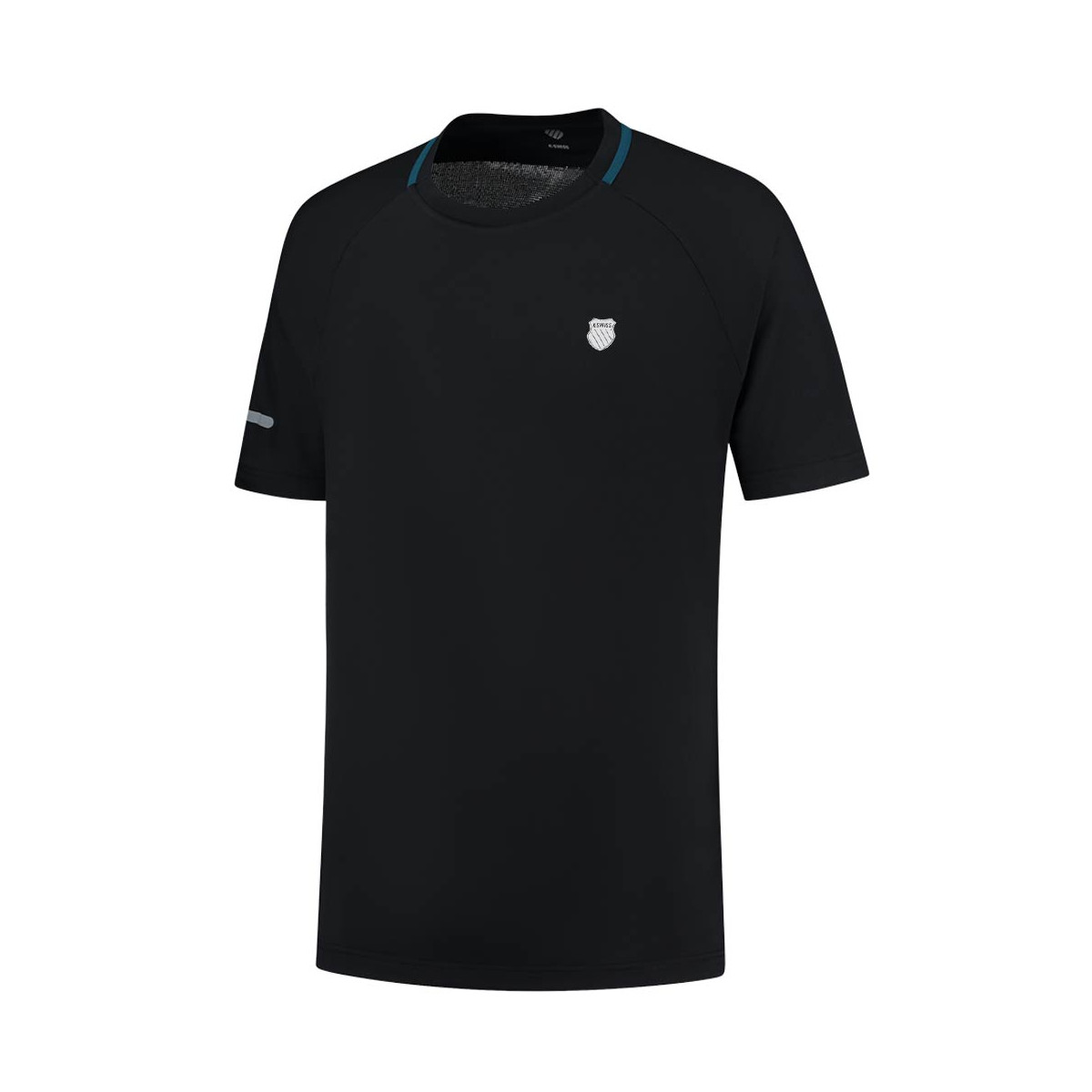 K-Swiss Hypercourt Double Crew 2 Zwart T-Shirt