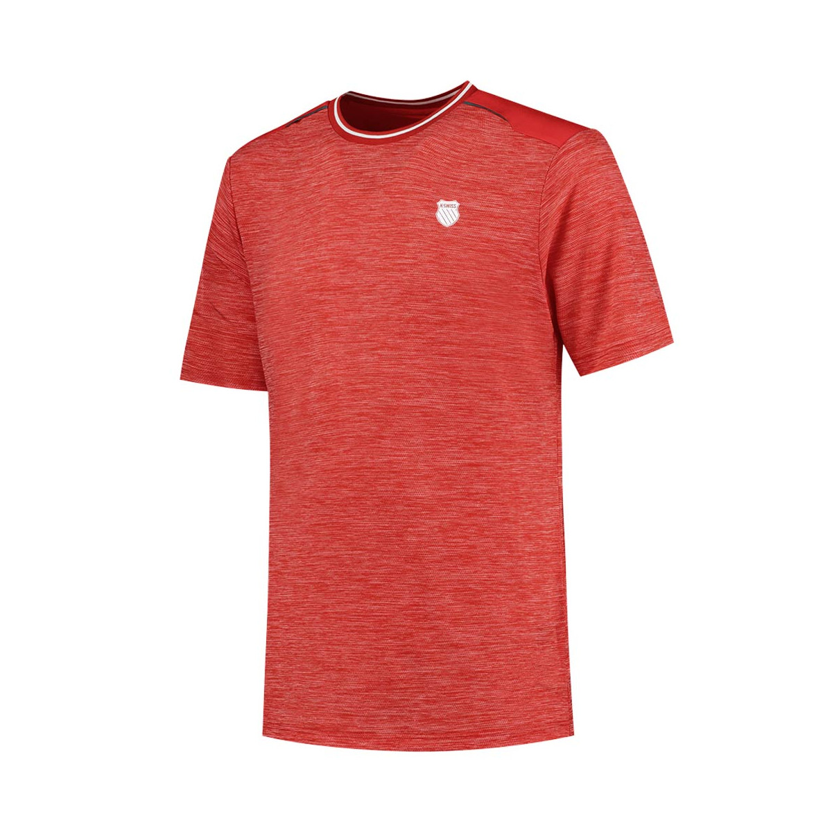 K-Swiss HypercourtTee Melange Rood T-shirt