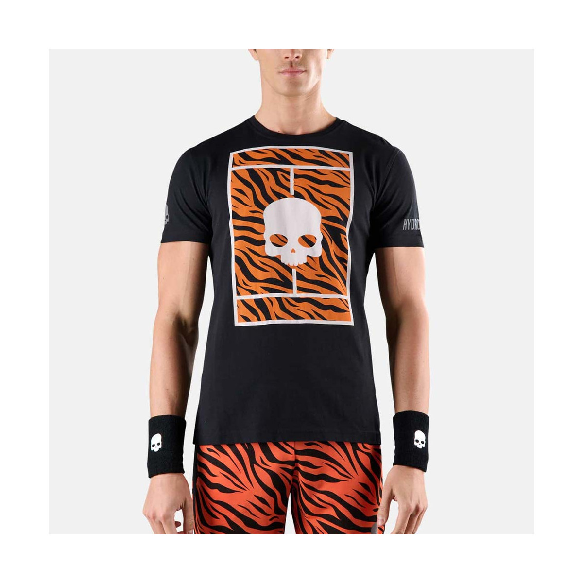 T-Shirt Hydrogen Graffiti Tee Black Tennis
