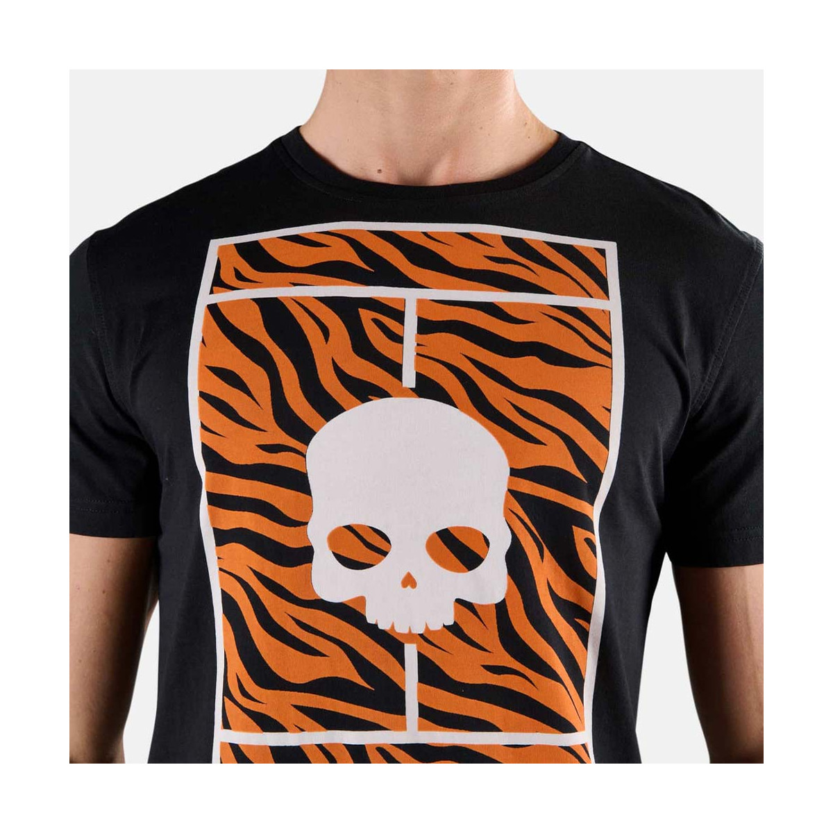 T-Shirt Hydrogen Graffiti Tee Black Tennis