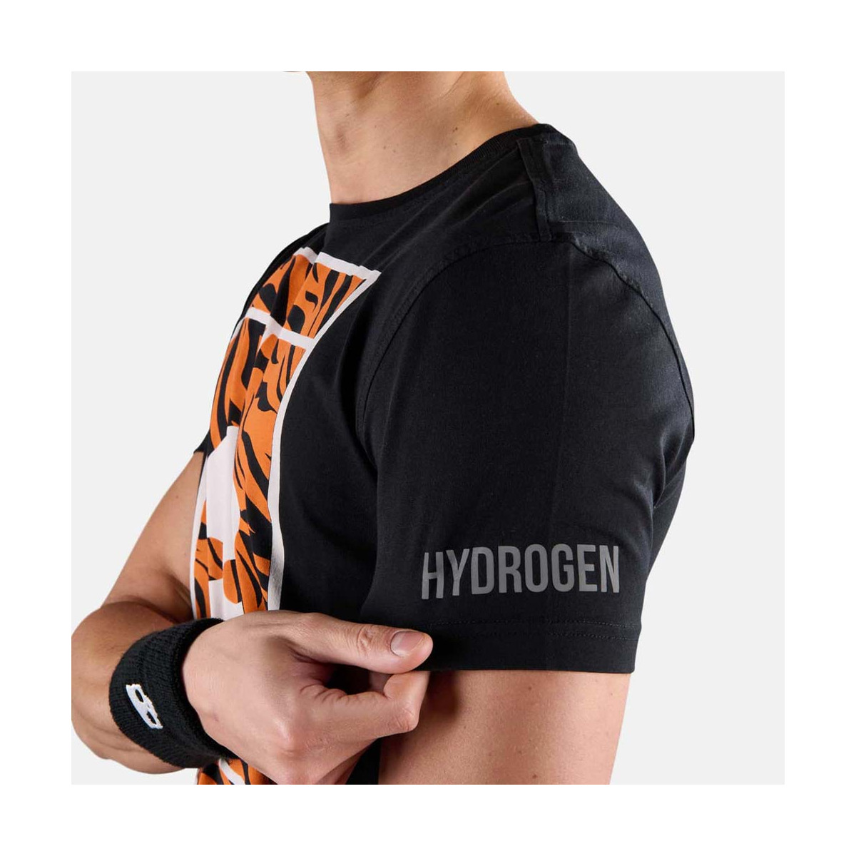 T-Shirt Hydrogen Graffiti Tee Black Tennis