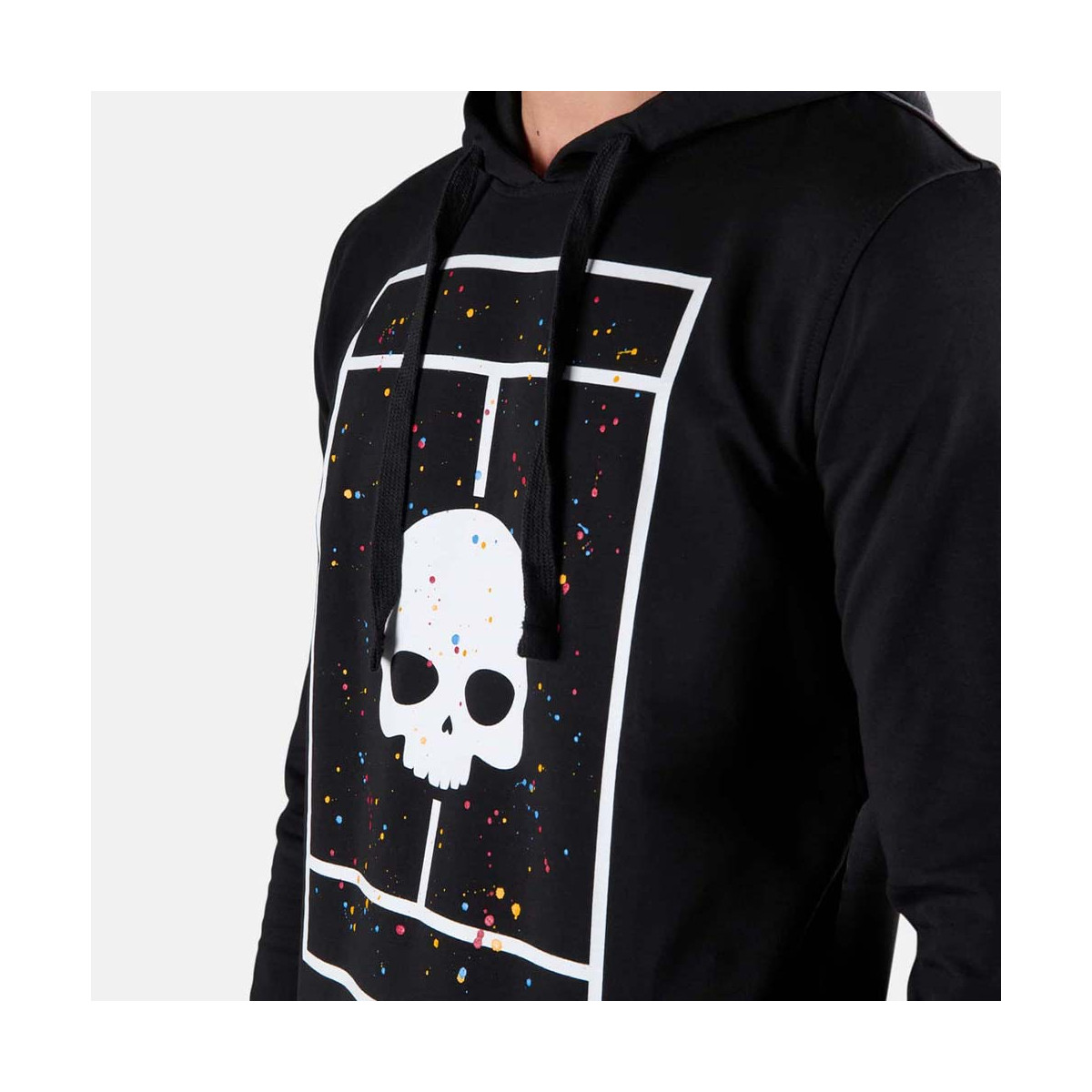 Hydrogen Tennis Court Zwart Spark T-shirt