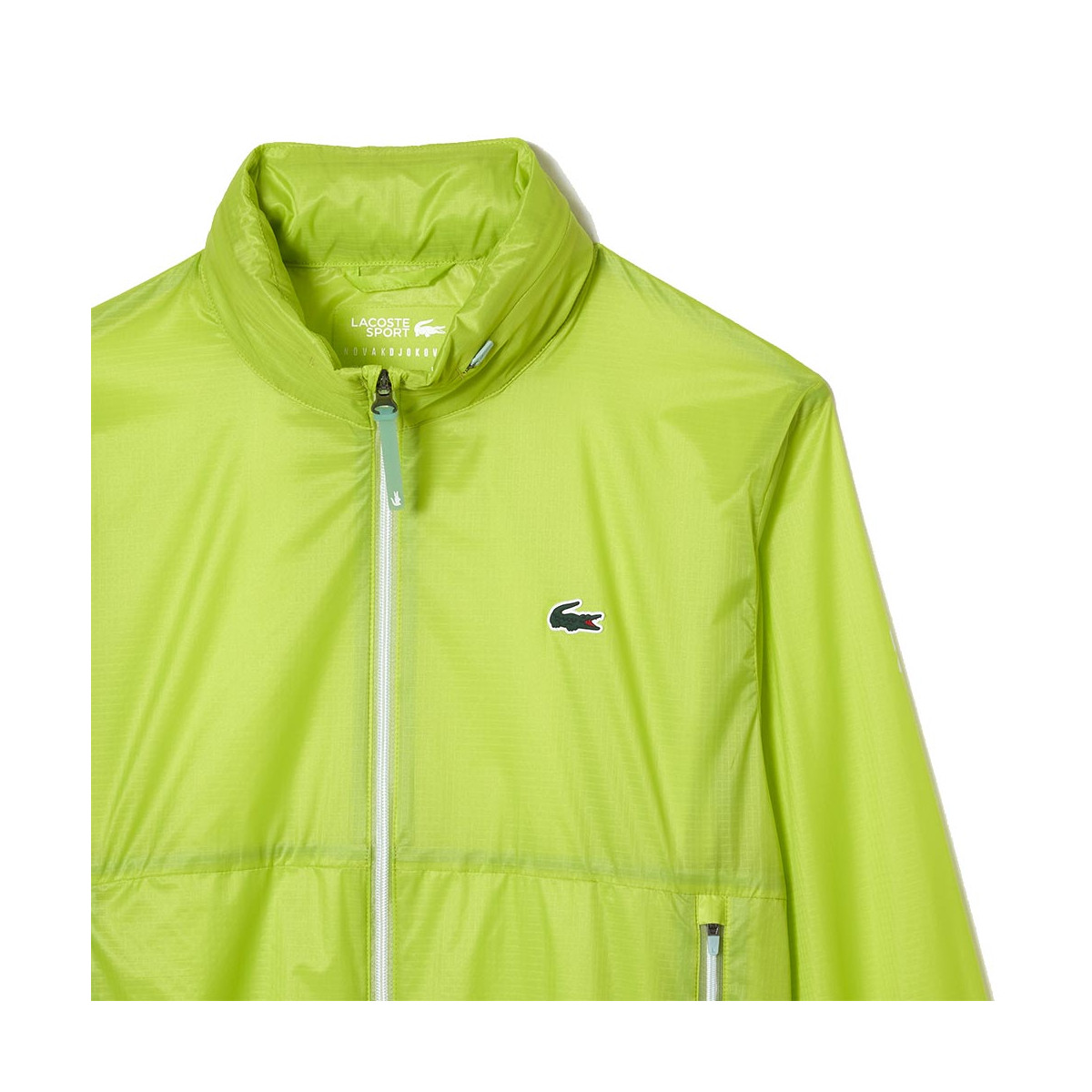 Lacoste Tennis x Novak Djokovic Wit Jas