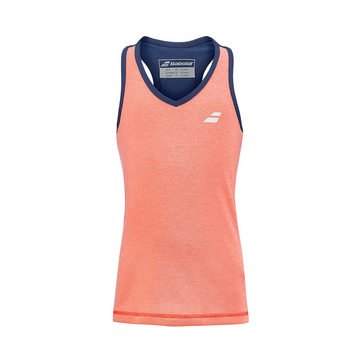 Babolat Play Cap Junior Marineblauw / Fluo Strike T-Shirt