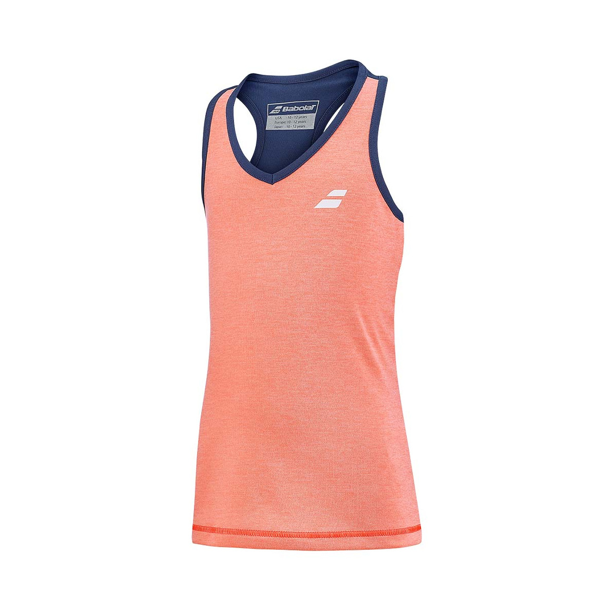 Babolat Play Cap Junior Marineblauw / Fluo Strike T-Shirt
