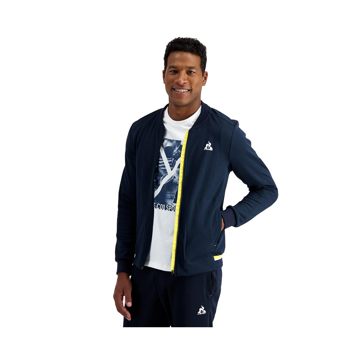 Le Coq Sportif Clay Court 83 Broek Marineblauw
