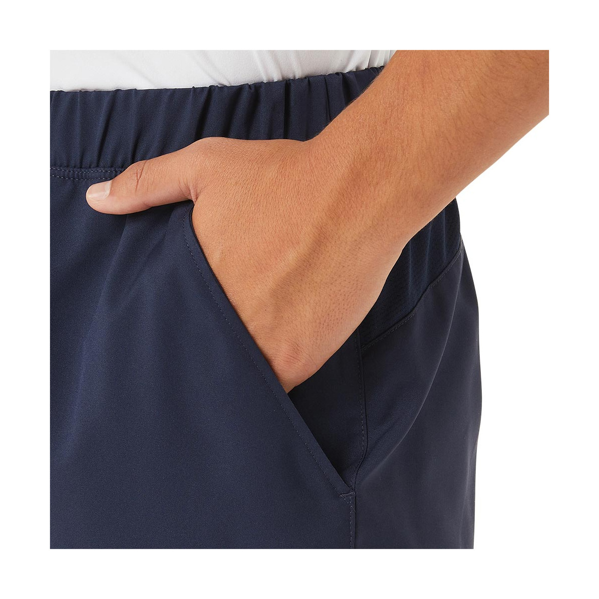 Asics Junior Navyblauw Short