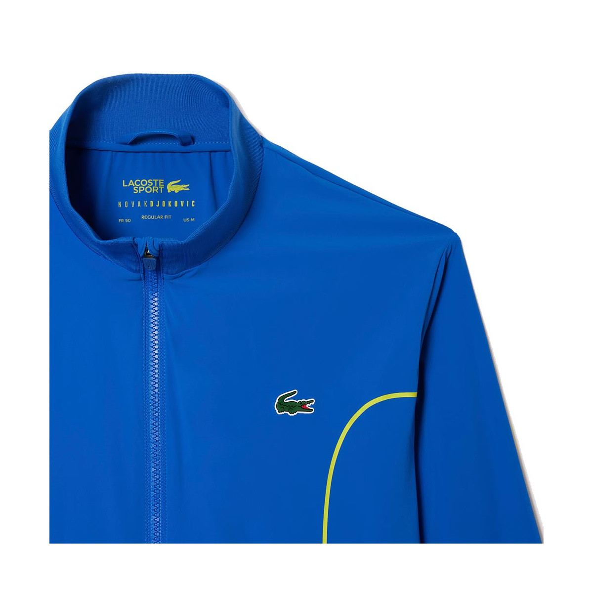 Lacoste Tennis x Novak Djokovic Blauw Jas