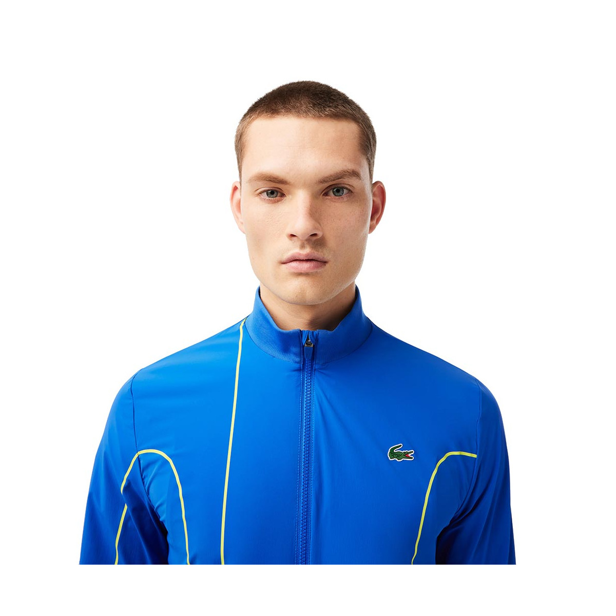 Lacoste Tennis x Novak Djokovic Blauw Jas