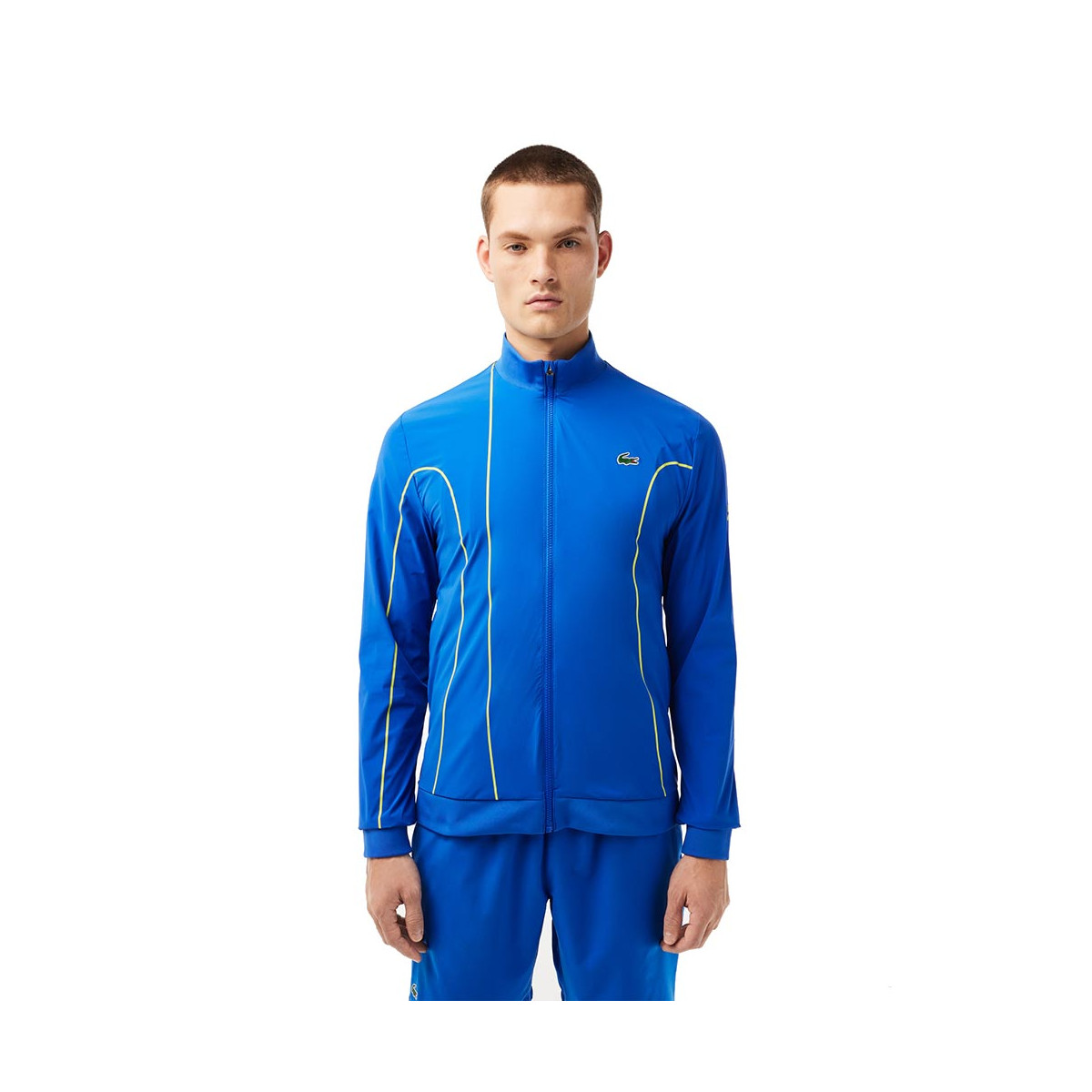 Lacoste Tennis x Novak Djokovic Blauw Jas