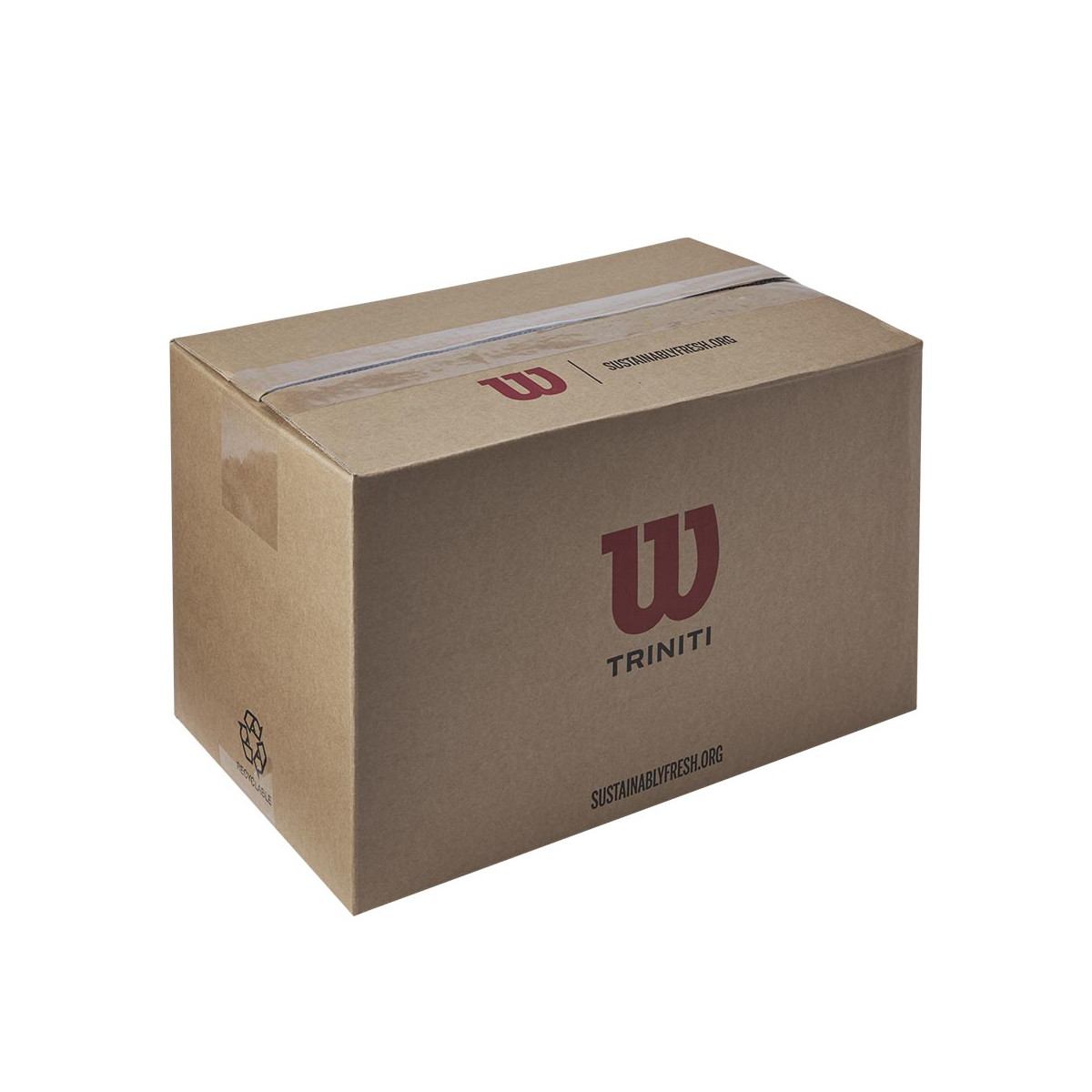 Doos 18 tubes van 4 Wilson Triniti ballen