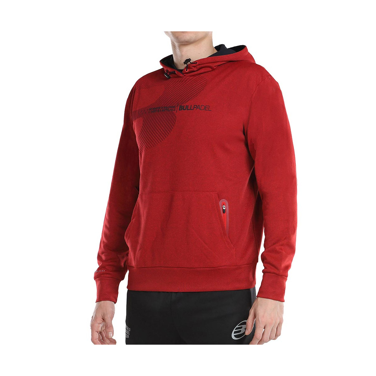 Bullpadel Jaque Zwart Sweatshirt