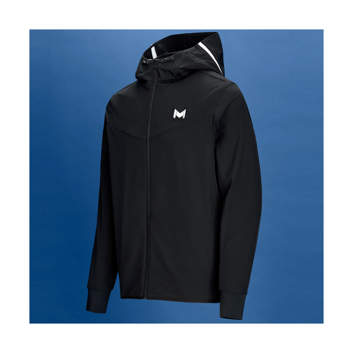 Mouratoglou Hooded Jacket Wit