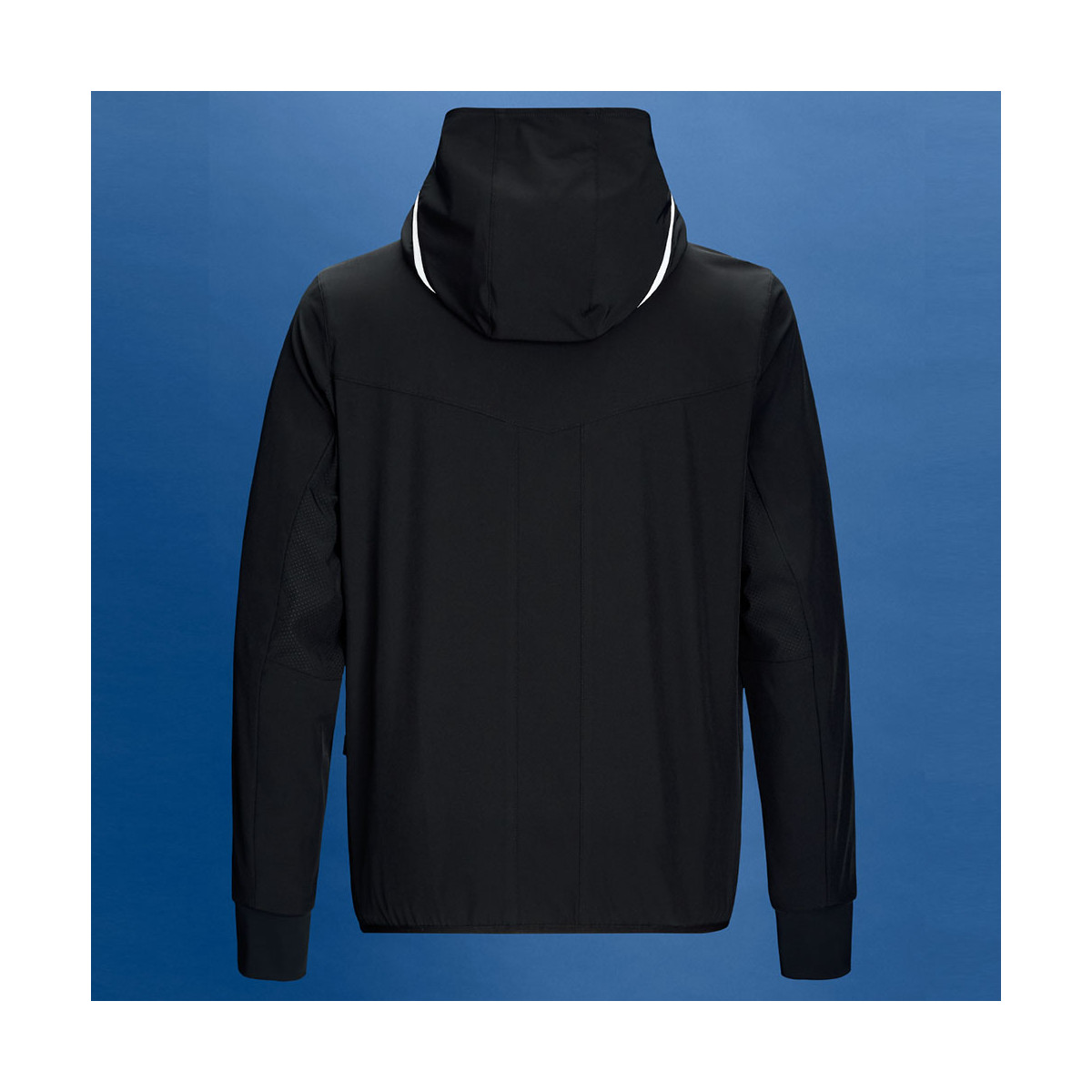 Mouratoglou Hooded Jacket Wit