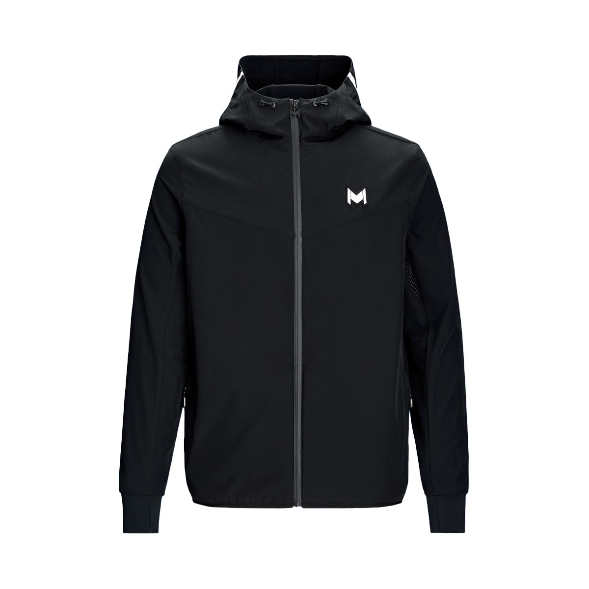 Mouratoglou Hooded Jacket Wit