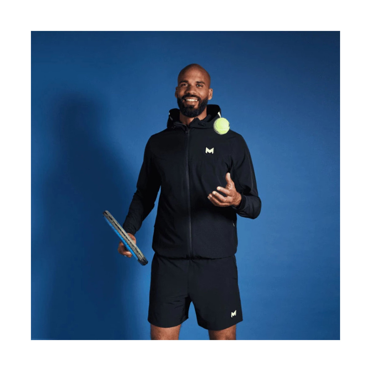 Mouratoglou Hooded Jacket Wit