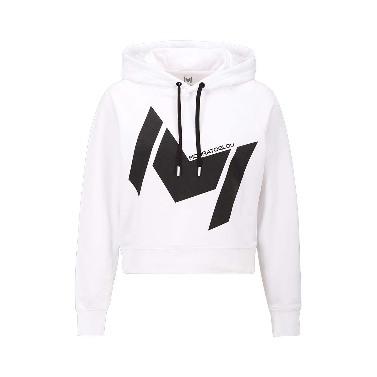 Mouratoglou Hoodie Dames Zwart