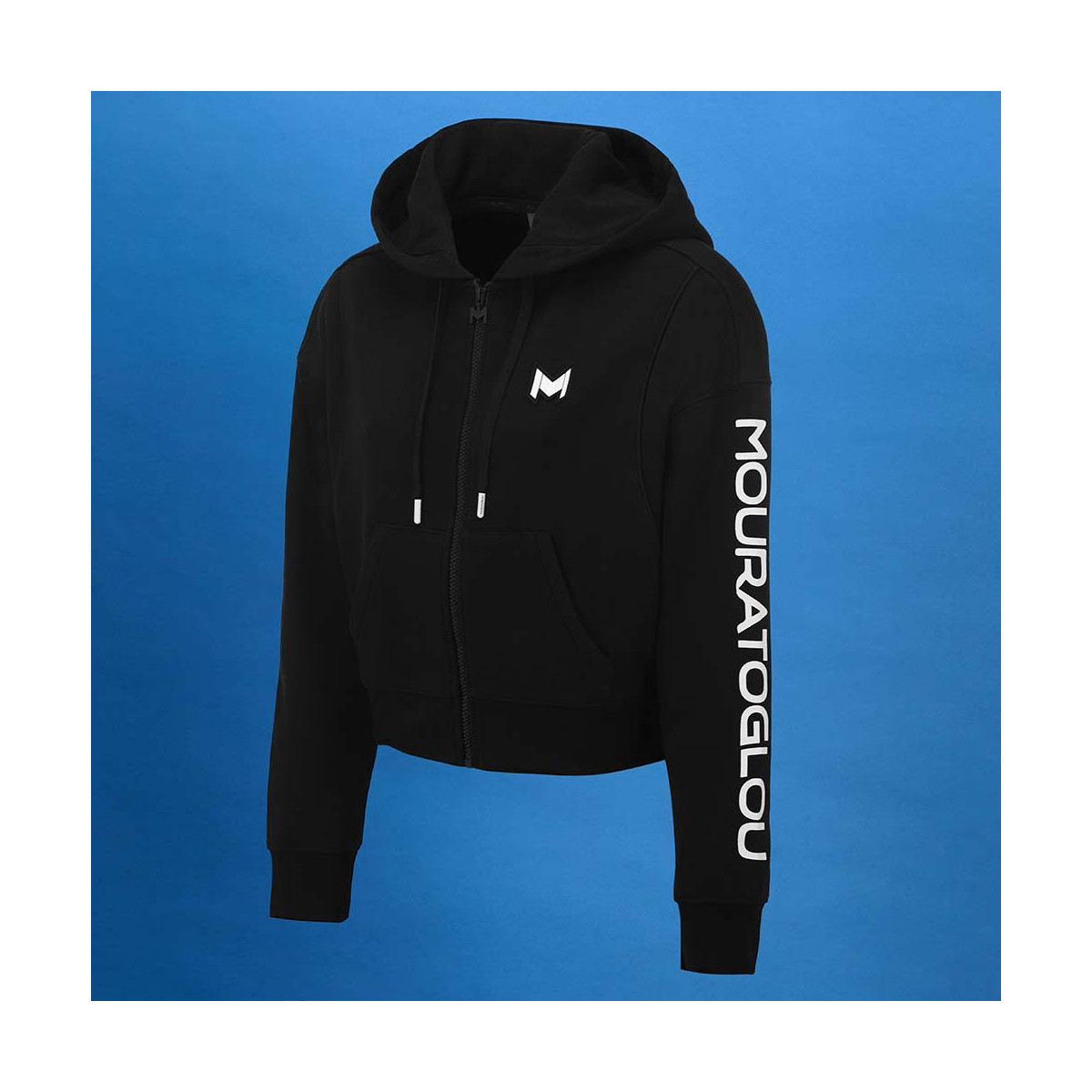 Mouratoglou hooded Jas grijs