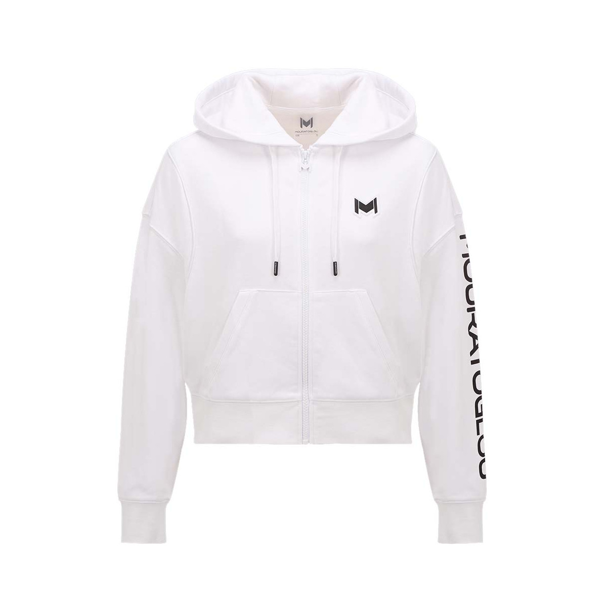 Mouratoglou jack met capuchon dames zwart