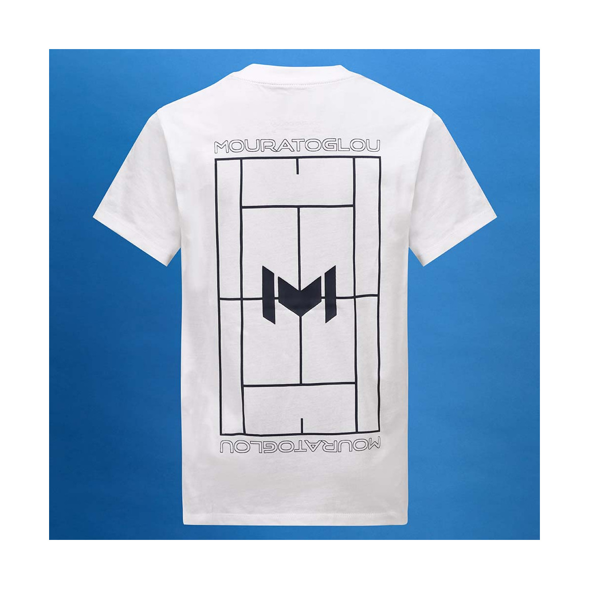 Mouratoglou Graphic T-shirt Wit