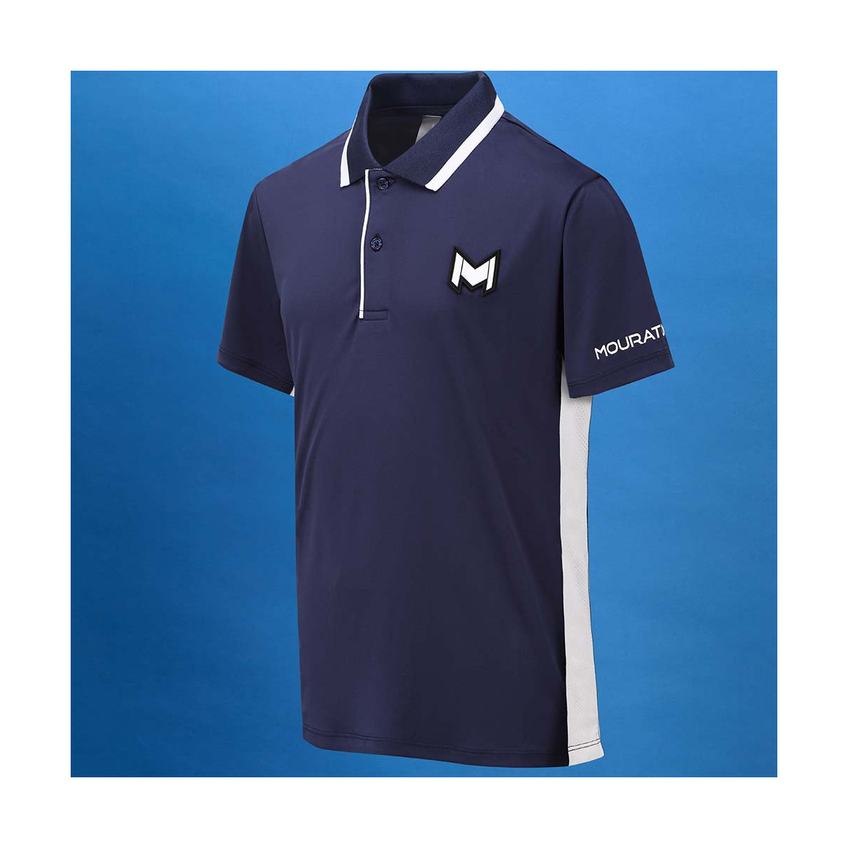 Mouratoglou Match Polo Jongens Wit