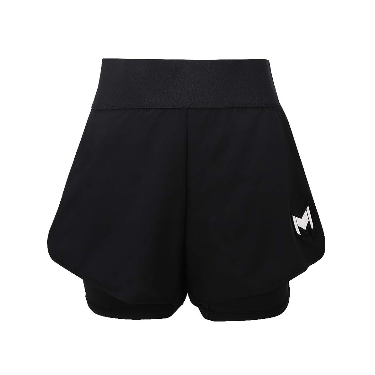 Mouratoglou Match Meisje Shorts Wit