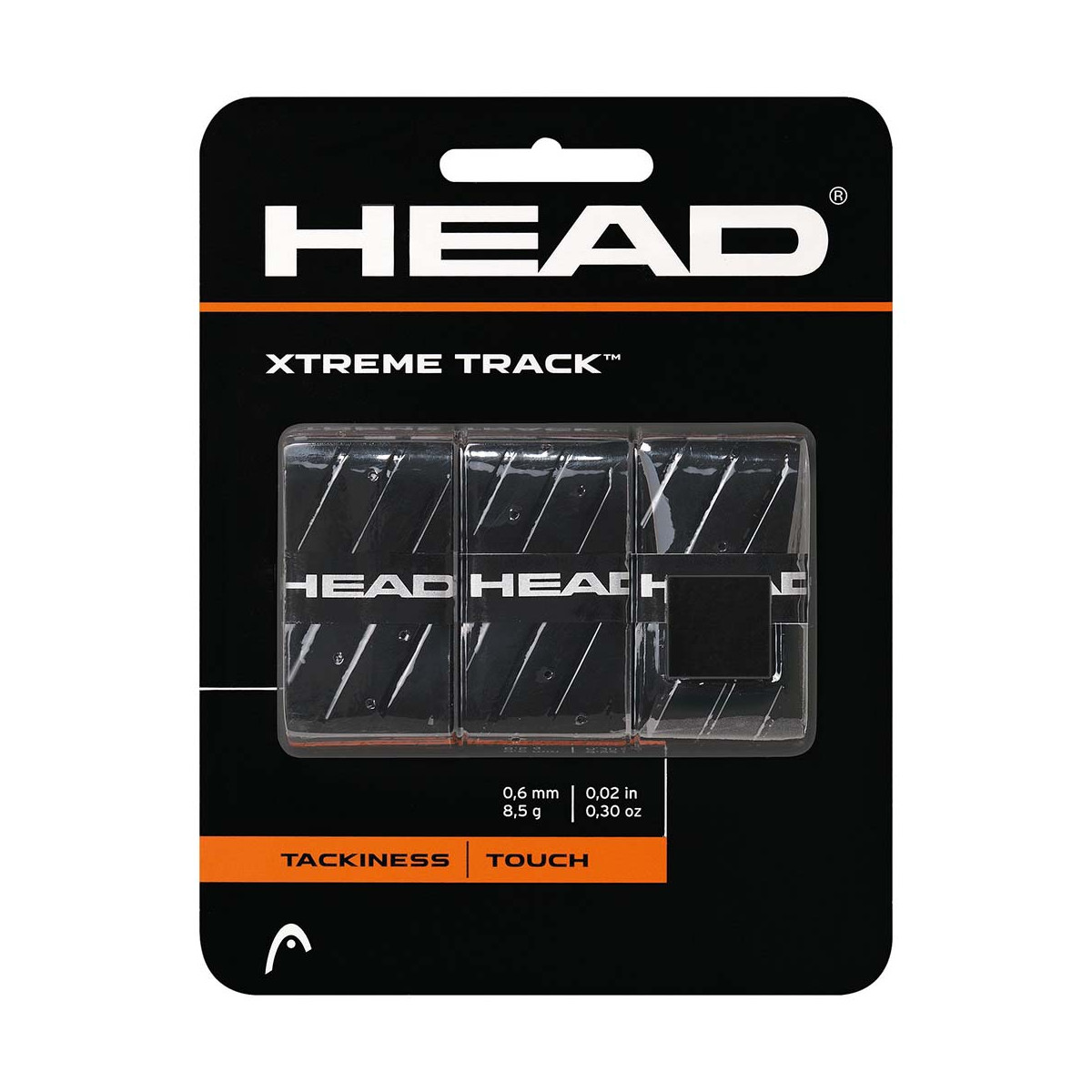 Head Xtreme Track Zwart x 3 overgrips