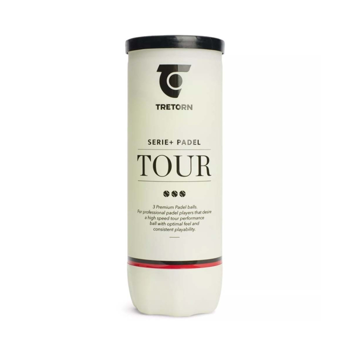 Tretorn Serie+ Padel 3 stuks geel