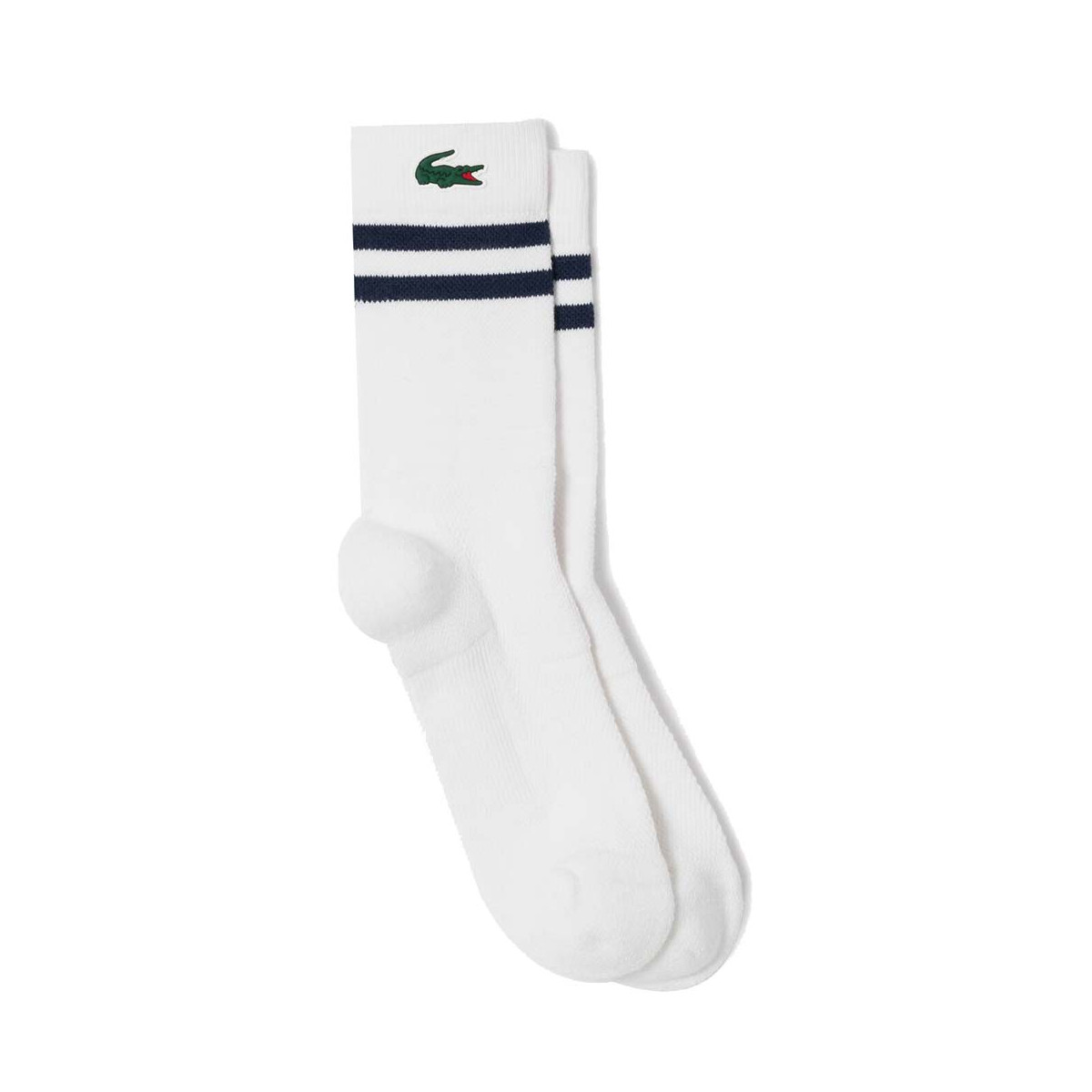 Lacoste Sport Jersey Wit/Blauw sokken