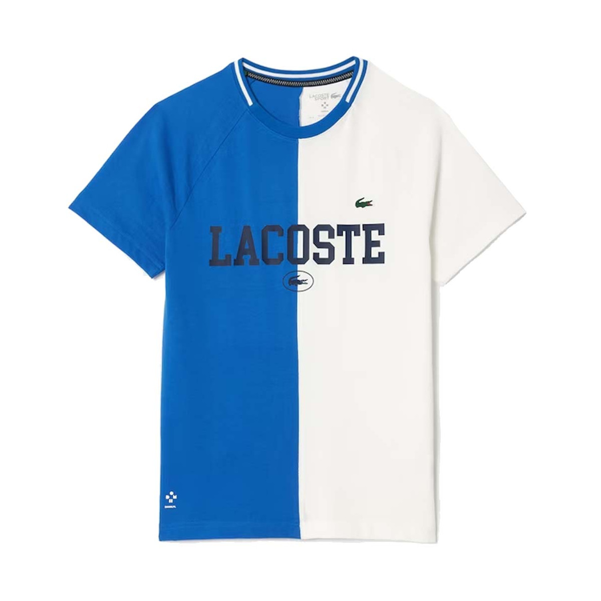 Lacoste Sport x Daniil Medvedev Wit / Groen T-Shirt