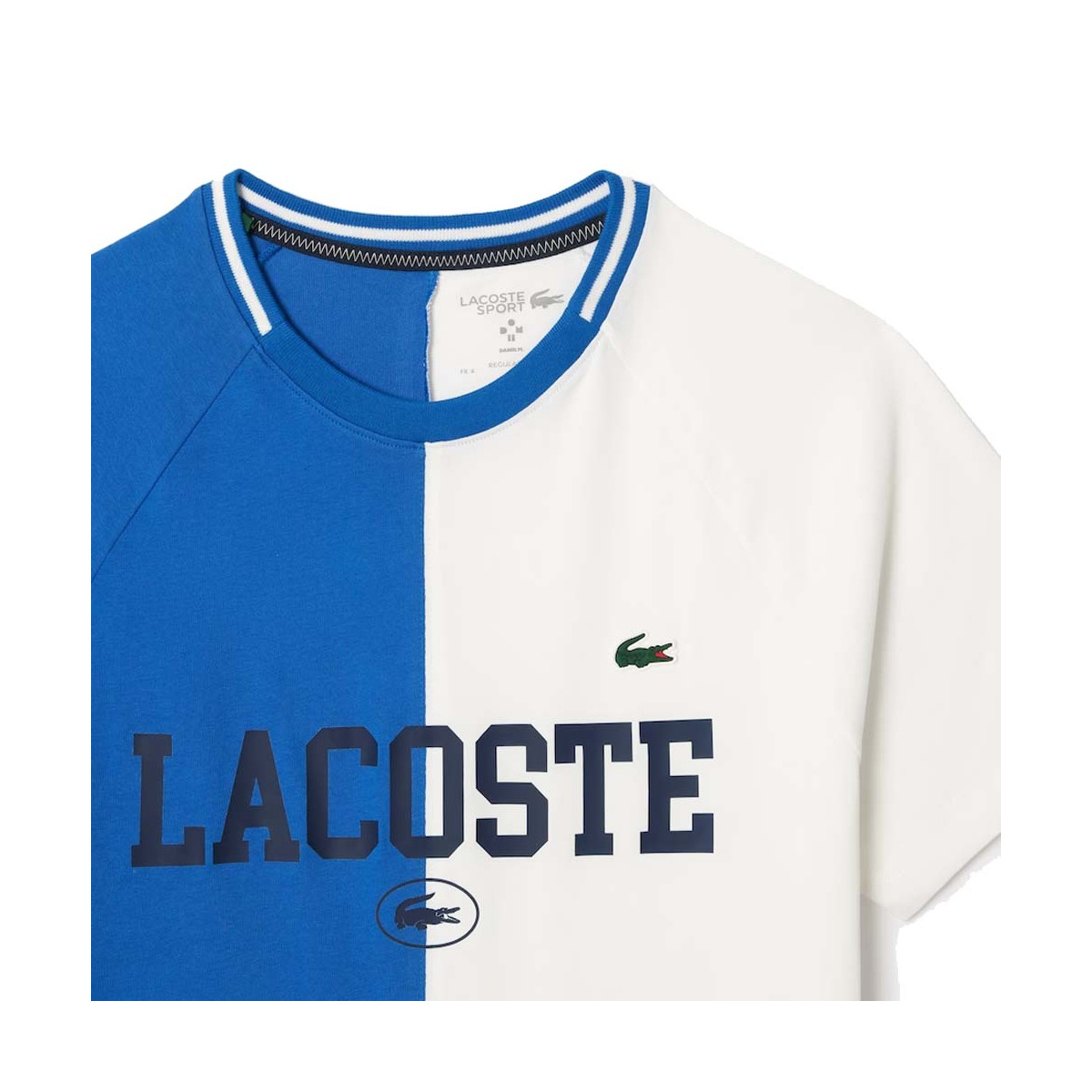 Lacoste Sport x Daniil Medvedev Wit / Groen T-Shirt