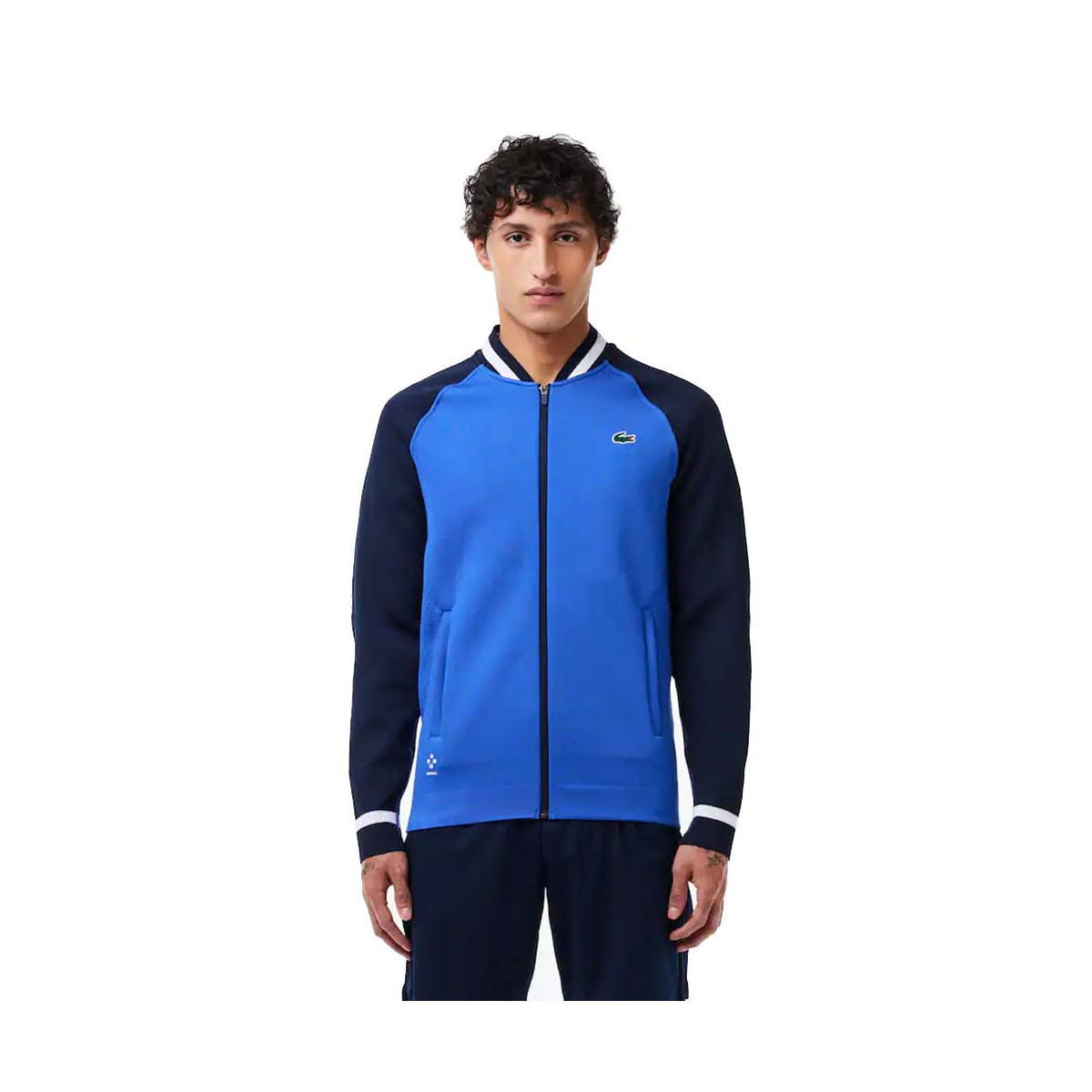 Lacoste Tennis Melbourne Novak Djokovic Blauw Jas