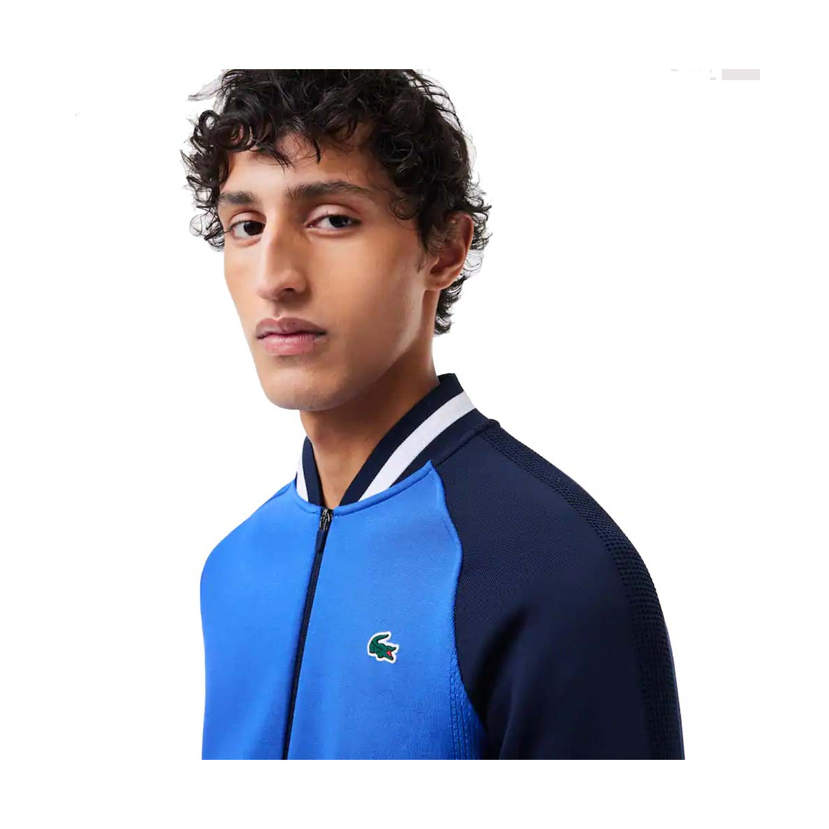 Lacoste Tennis Melbourne Novak Djokovic Blauw Jas