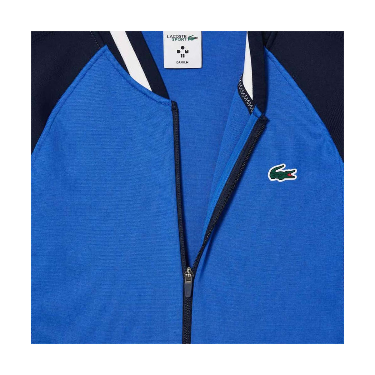Lacoste Tennis Melbourne Novak Djokovic Blauw Jas