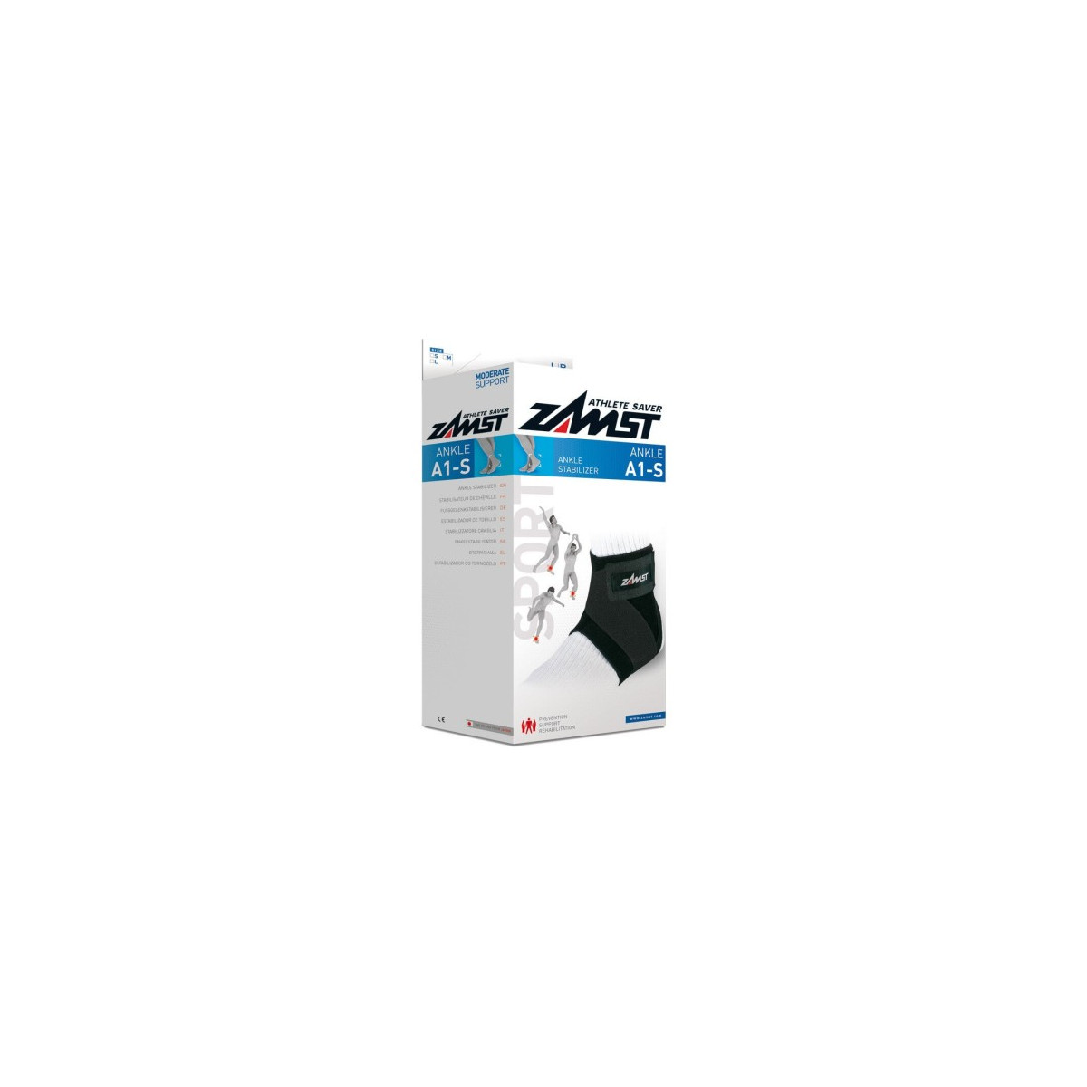 Zamst A-1-S rechter enkelbrace